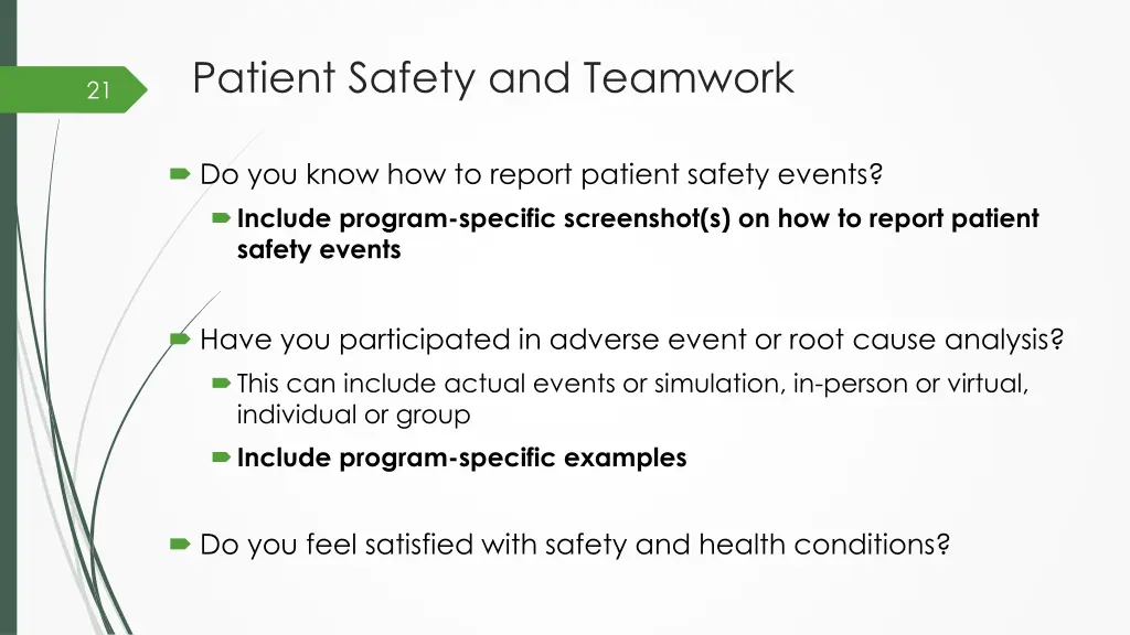 patient safety and teamwork