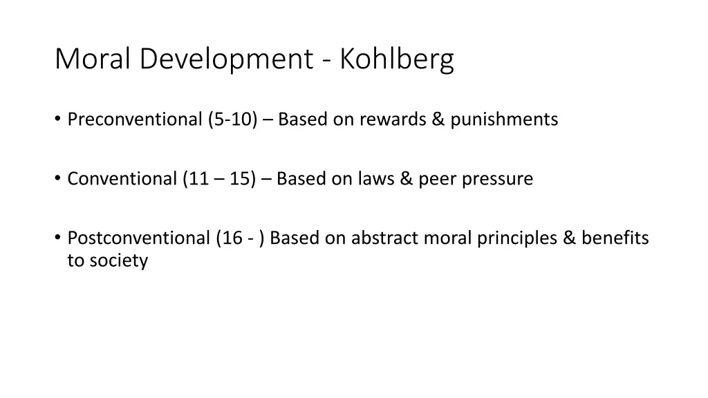 moral development kohlberg