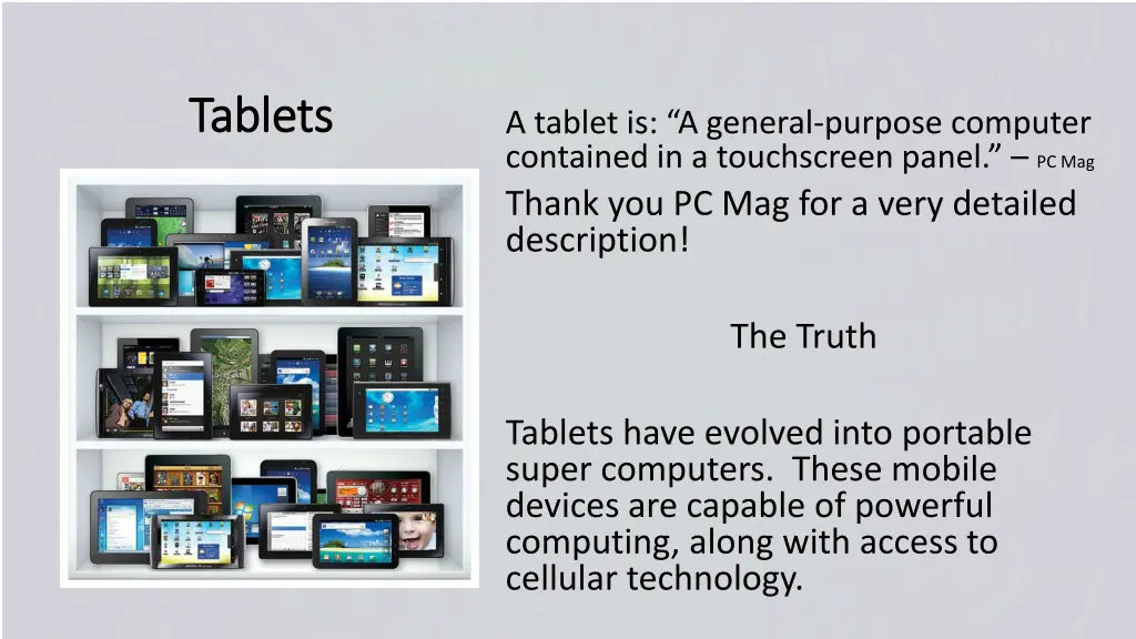 tablets tablets