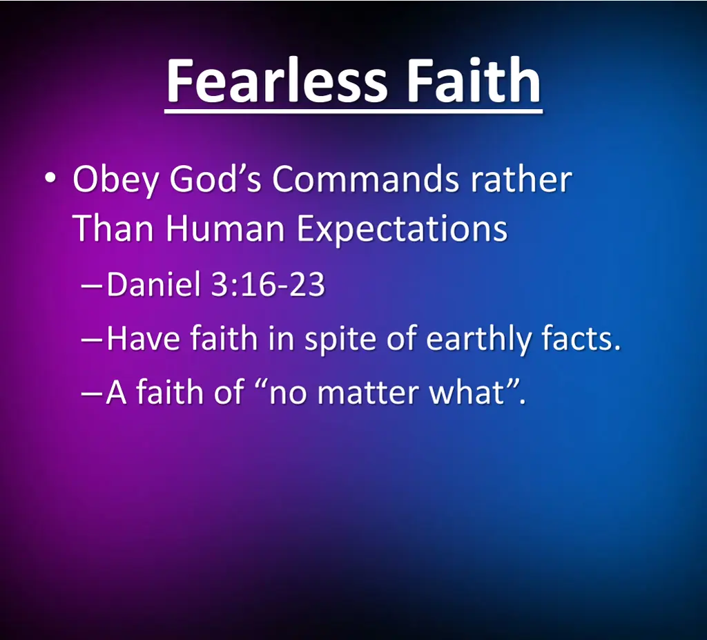 fearless faith 3