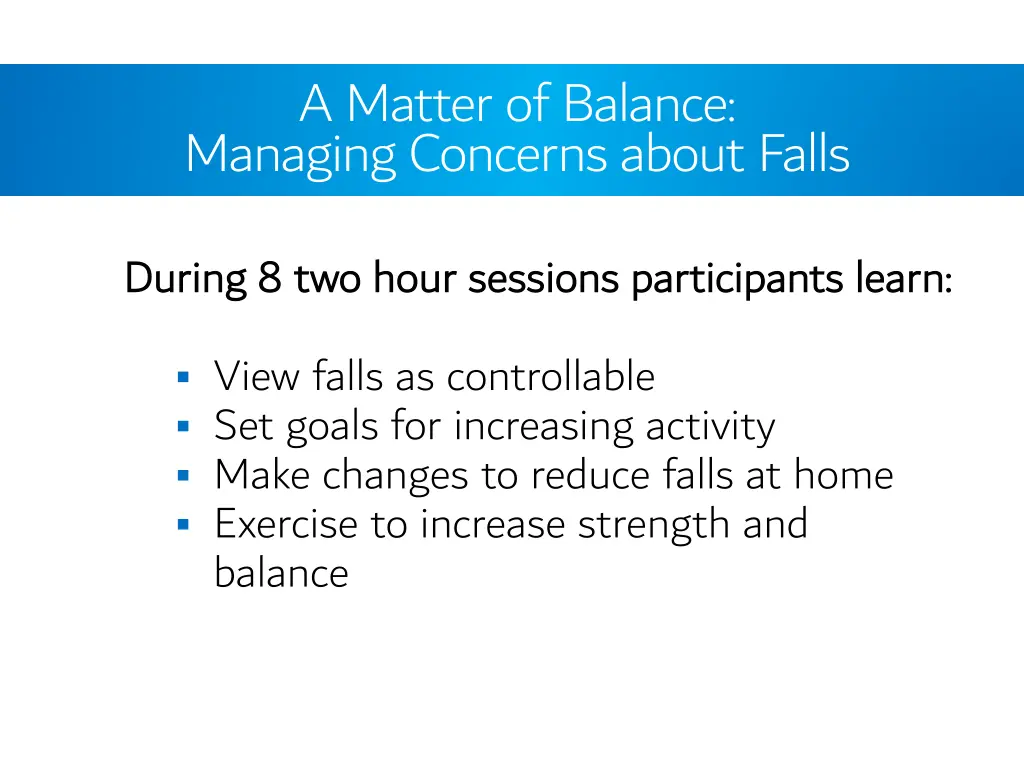 a matter of balance managing concerns about falls 3