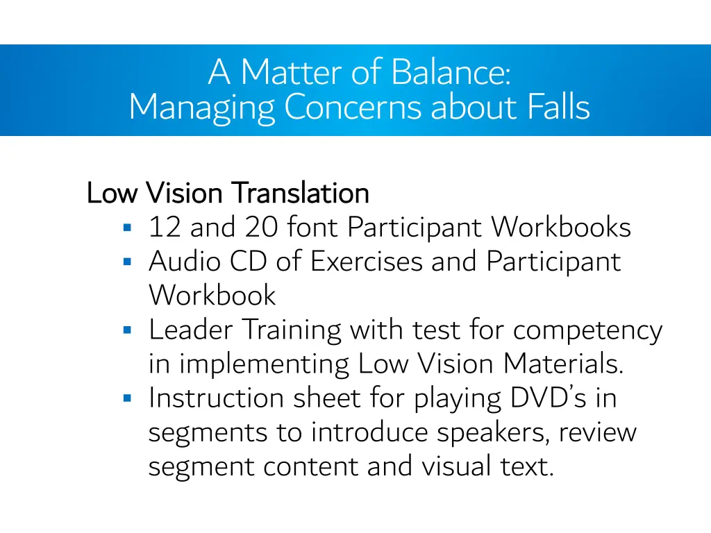 a matter of balance managing concerns about falls 4