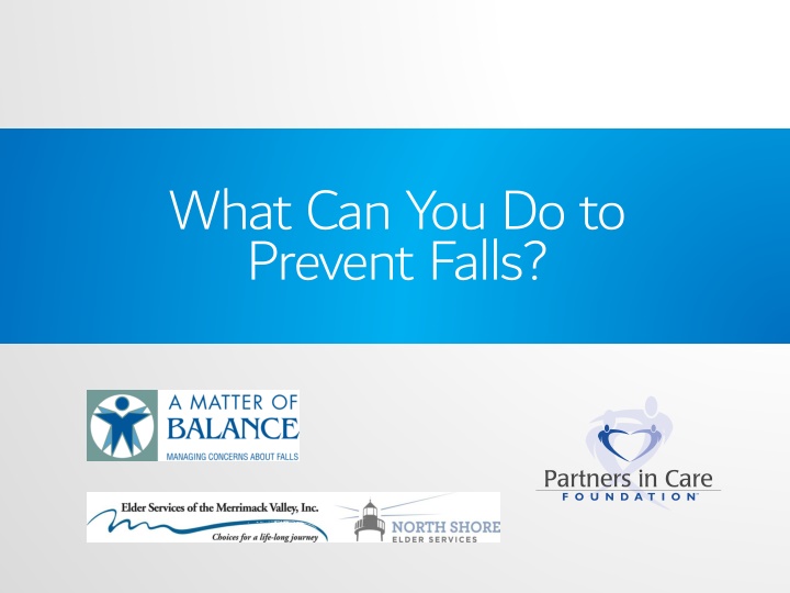 what can you do to prevent falls