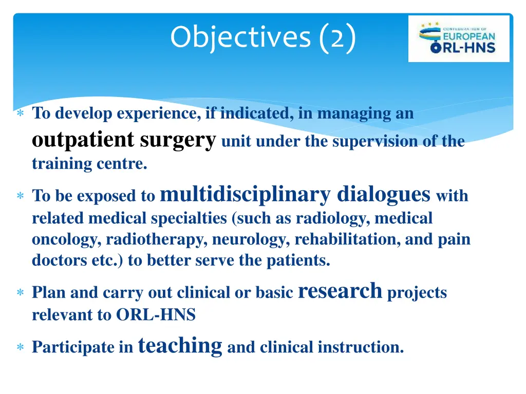 objectives 2