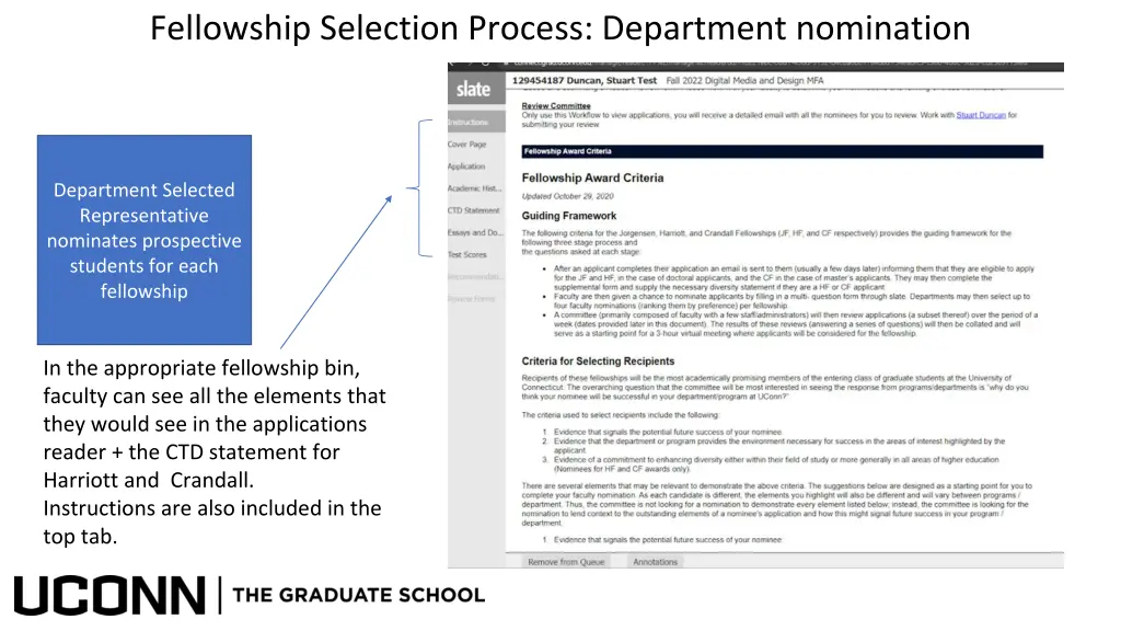 fellowship selection process department nomination 1