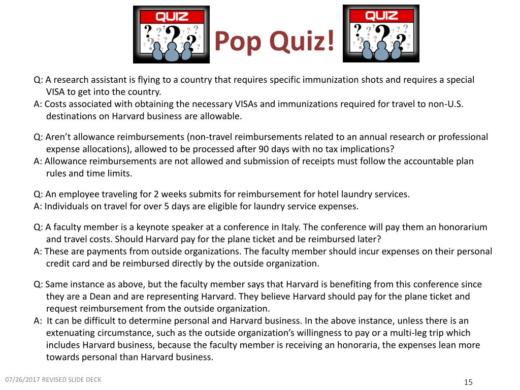 pop quiz 1