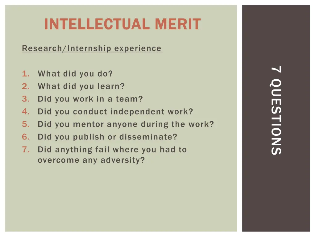 intellectual merit intellectual merit