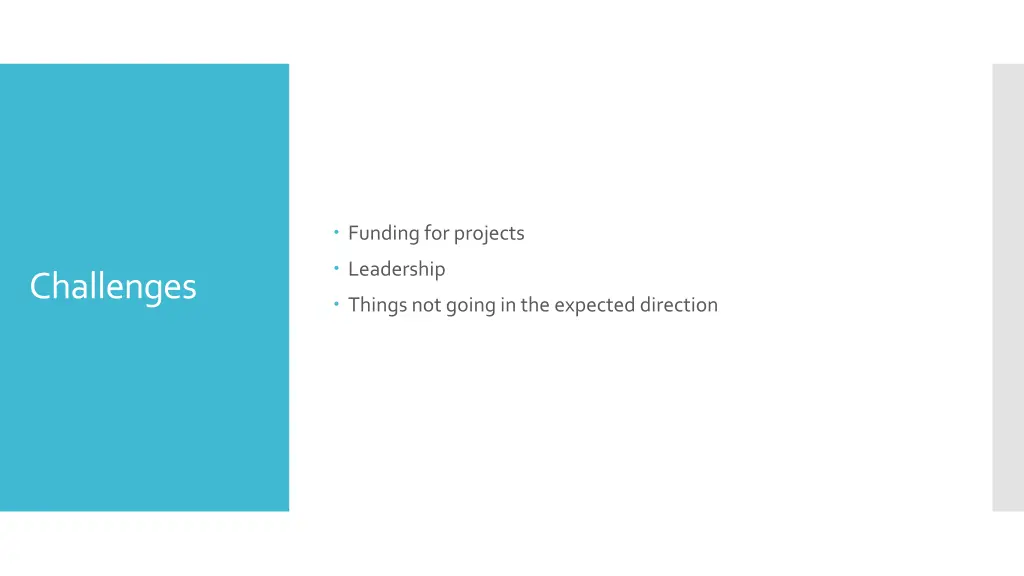 funding for projects