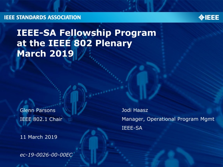 ieee sa fellowship program at the ieee