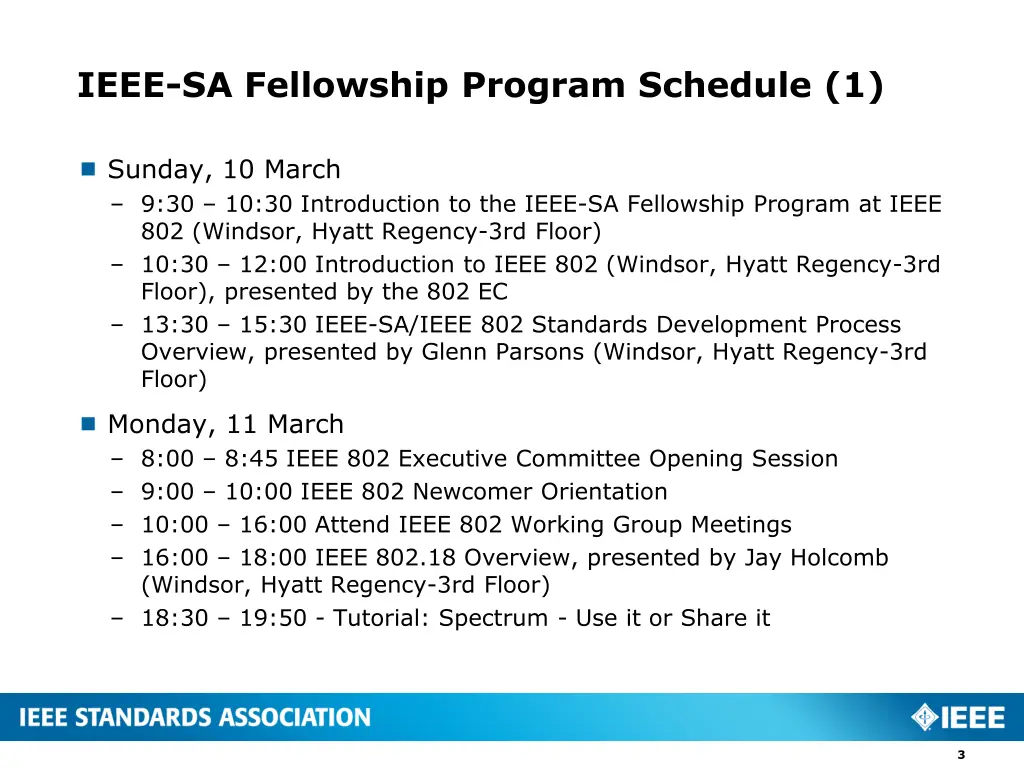 ieee sa fellowship program schedule 1