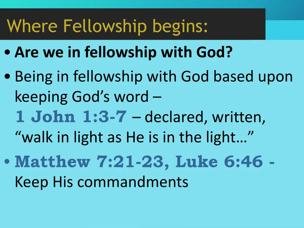 where fellowship begins 1