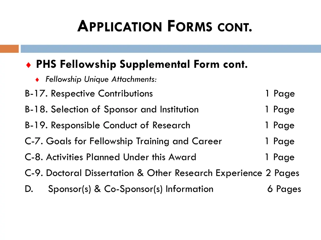 a pplication f orms cont 4