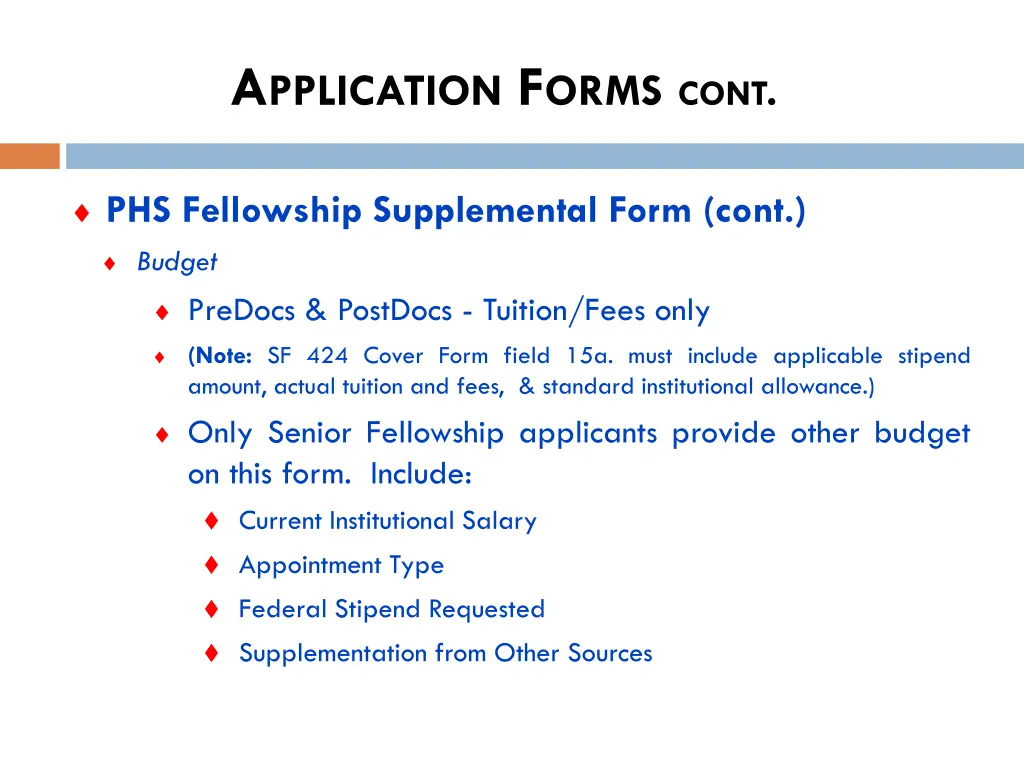 a pplication f orms cont 6