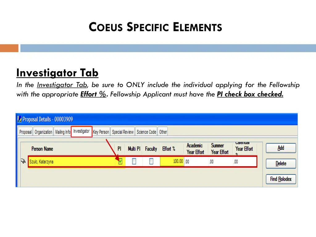 c oeus s pecific e lements 2