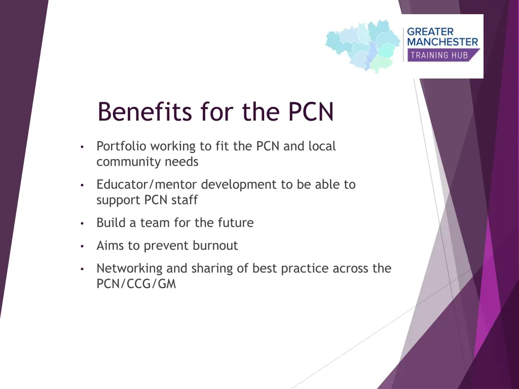 benefits for the pcn