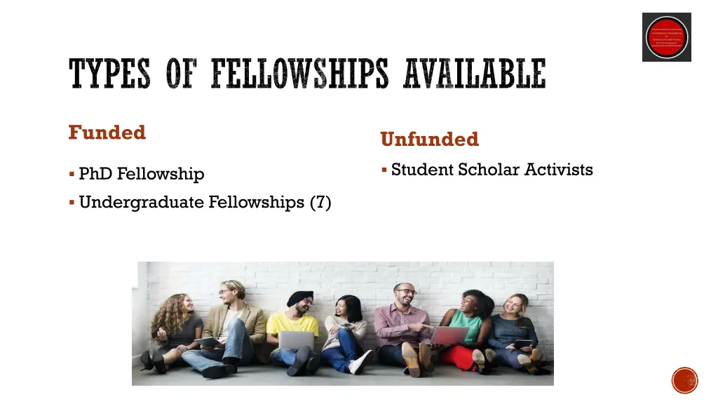 types of fellowships available