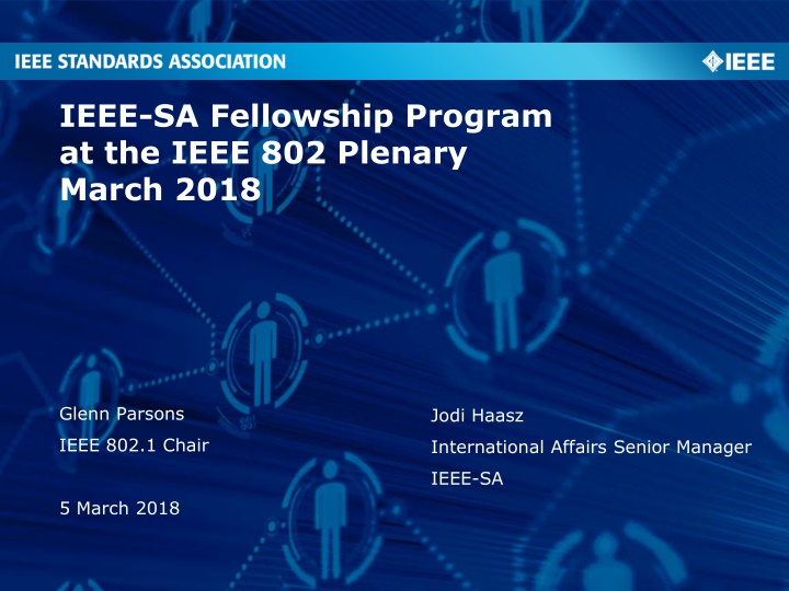 ieee sa fellowship program at the ieee