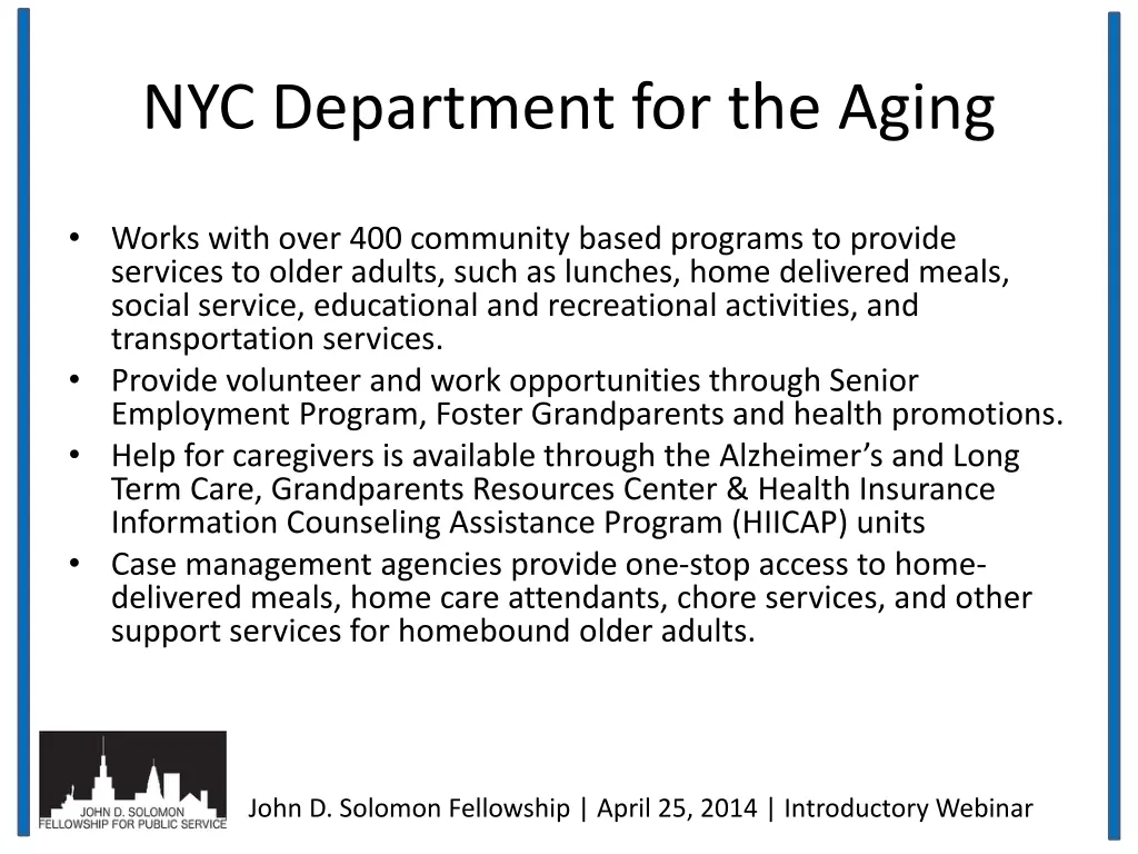 nyc department for the aging 1