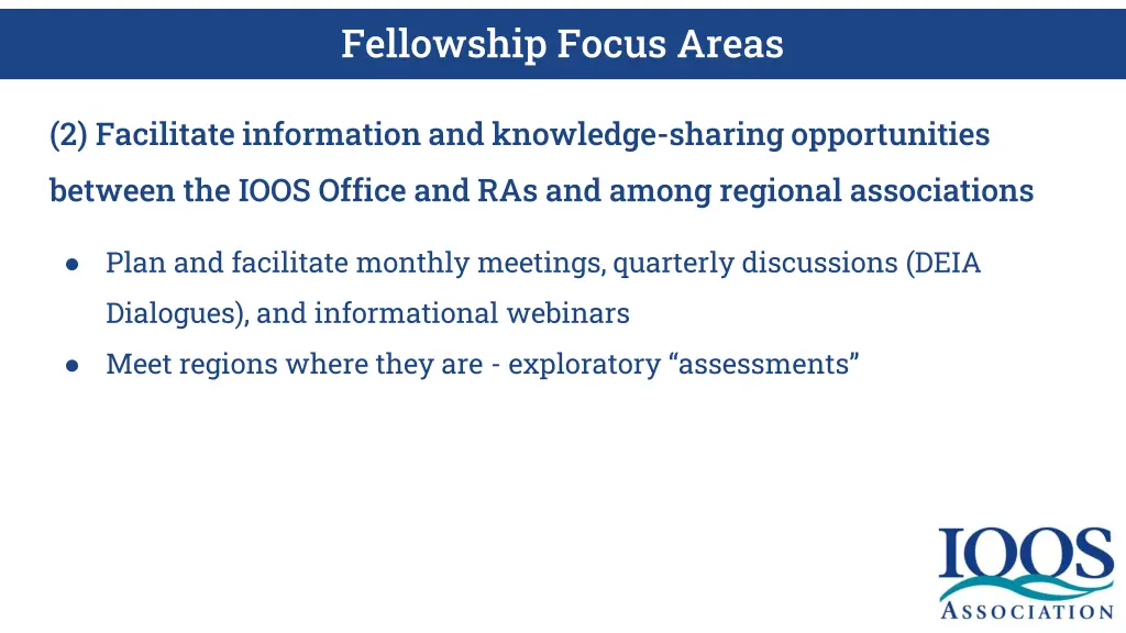 fellowship focus areas 1