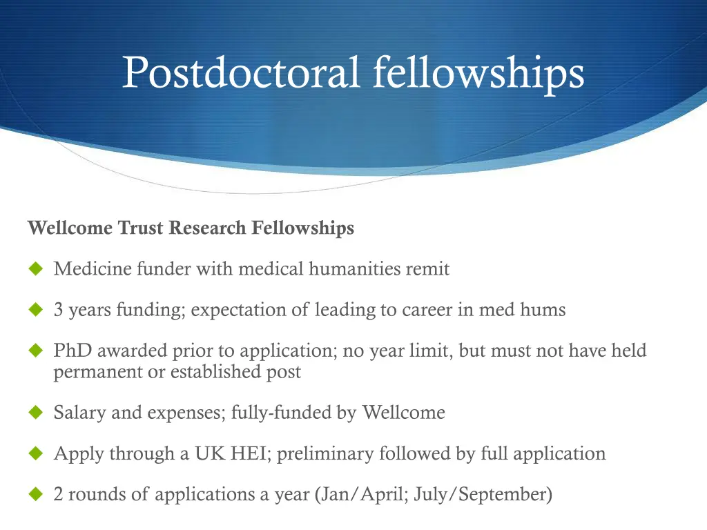 postdoctoral fellowships 1