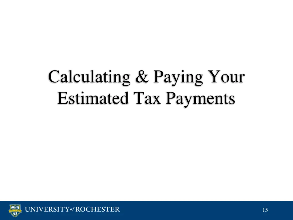 calculating paying your estimated tax payments