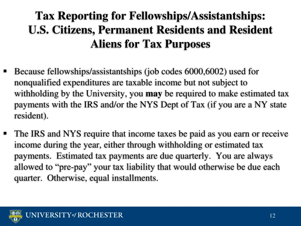 tax reporting for fellowships assistantships 5