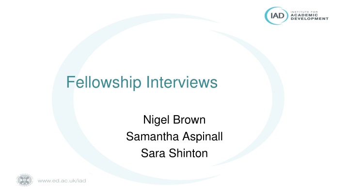 fellowship interviews