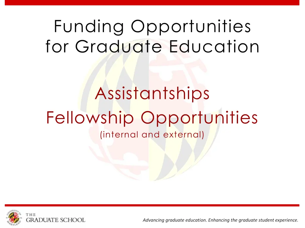 funding opportunities for graduate education