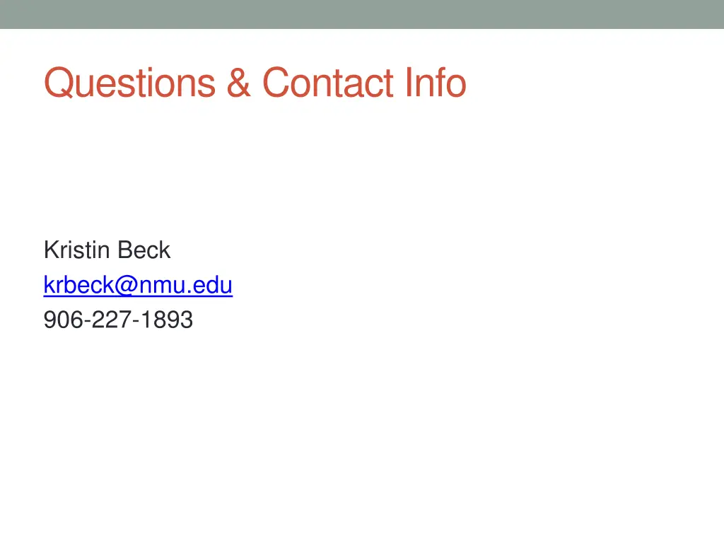 questions contact info