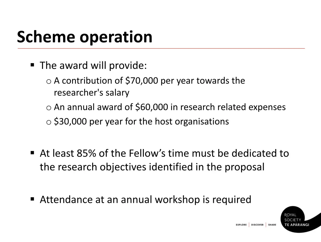 scheme operation