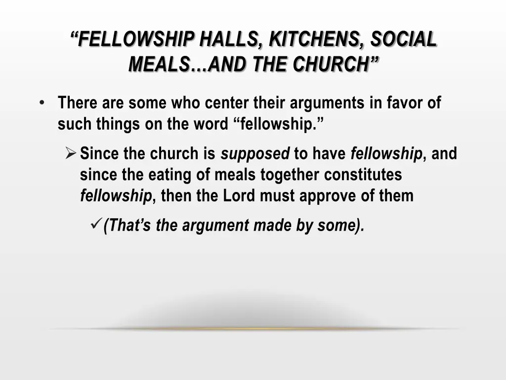 fellowship halls kitchens social meals 1