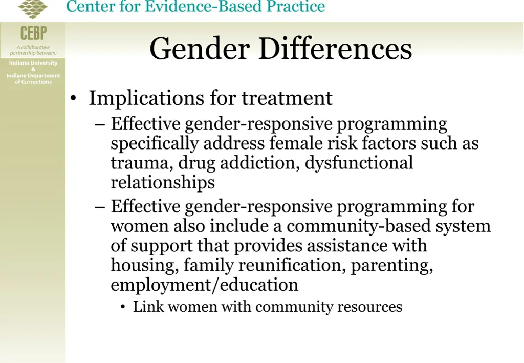 gender differences 5