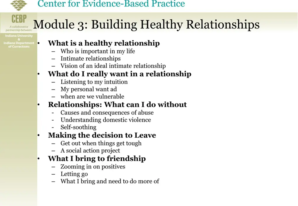 module 3 building healthy relationships