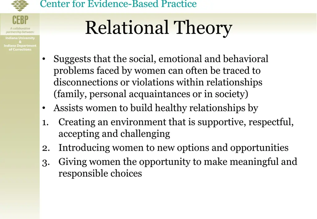 relational theory