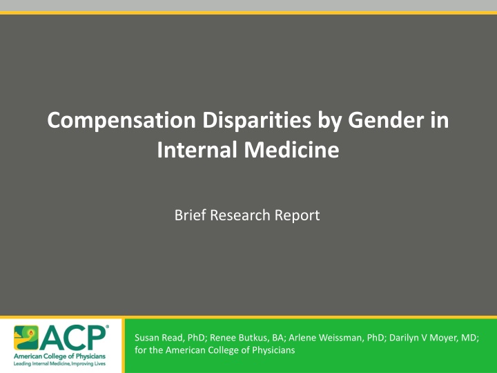 compensation disparities by gender in internal