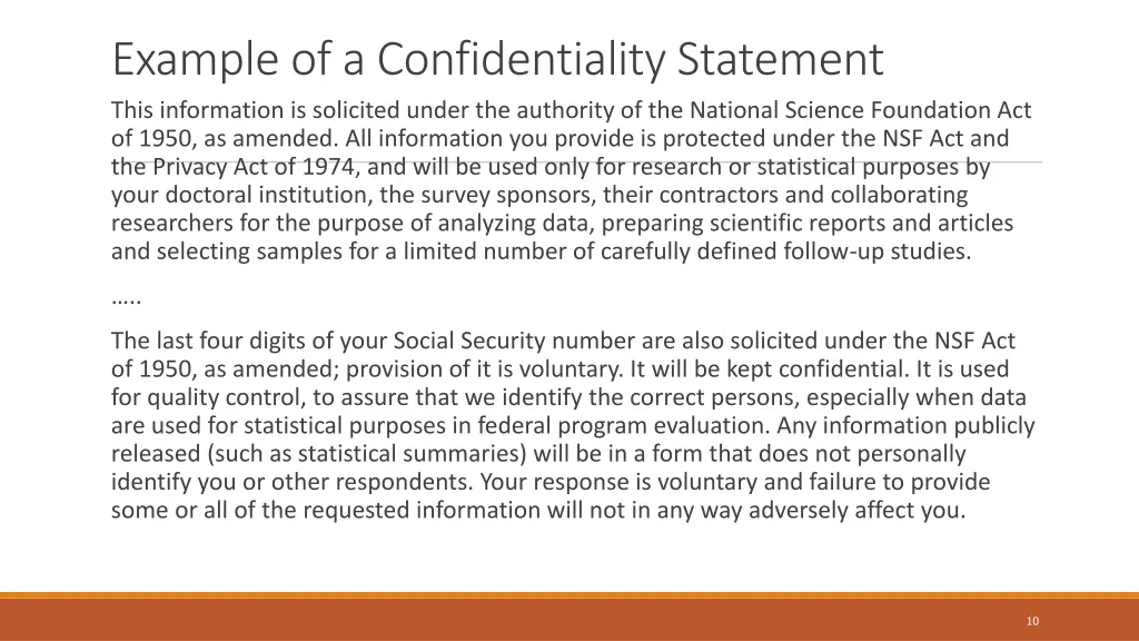 example of a confidentiality statement this