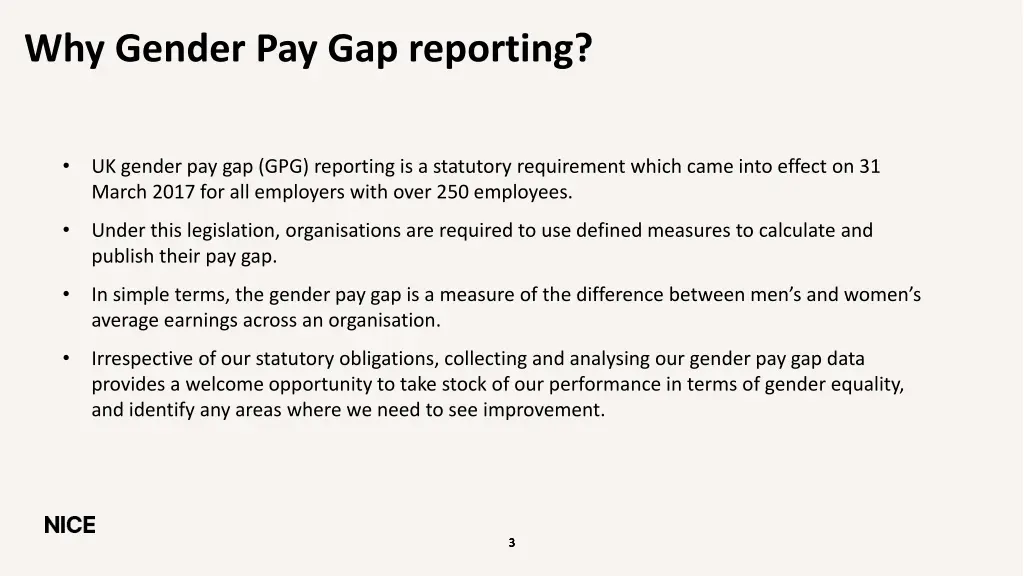 why gender pay gap reporting