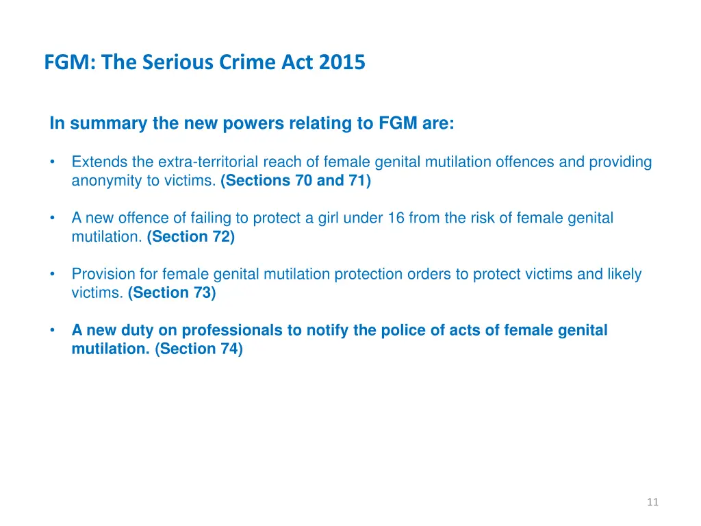 fgm the serious crime act 2015