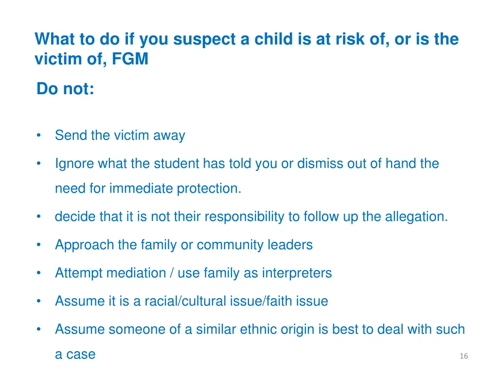 what to do if you suspect a child is at risk