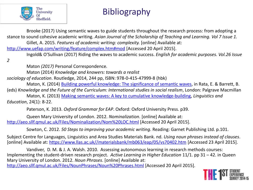 bibliography