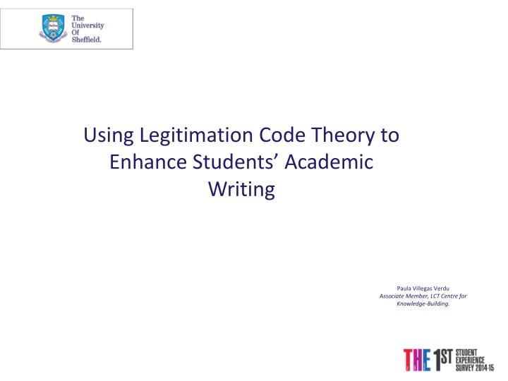 using legitimation code theory to enhance