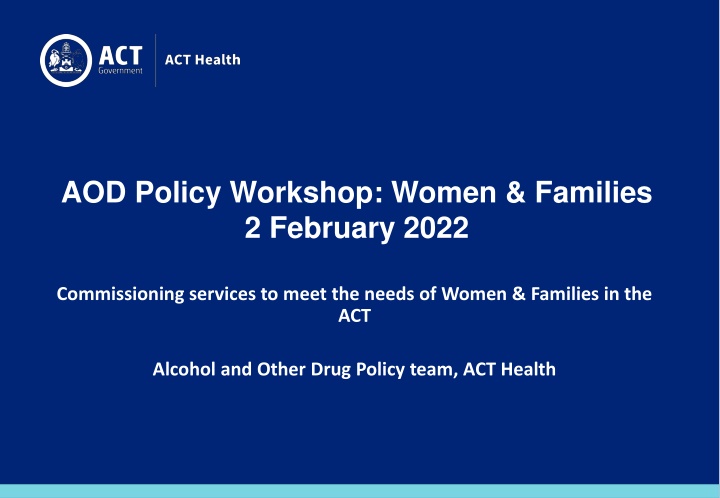 aod policy workshop women families 2 february 2022