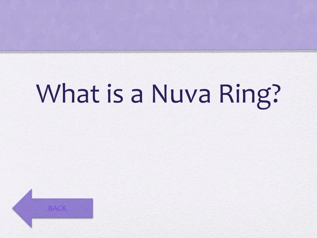 what is a nuva ring