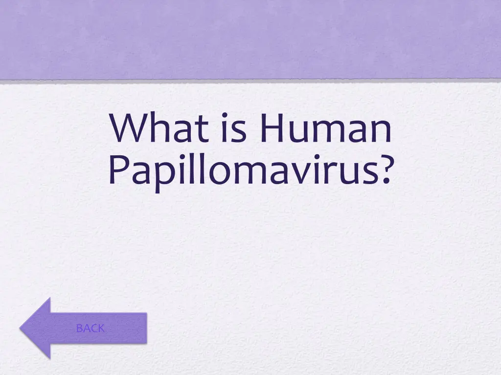 what is human papillomavirus