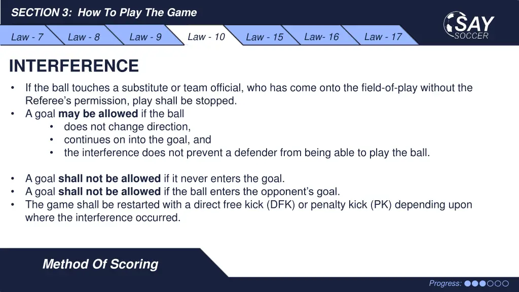 section 3 how to play the game 22