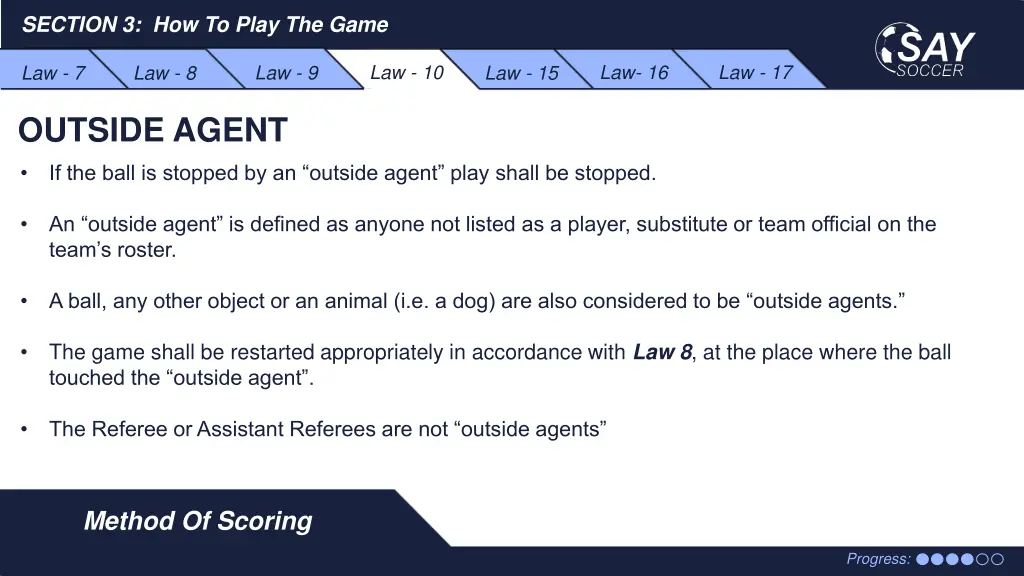 section 3 how to play the game 23