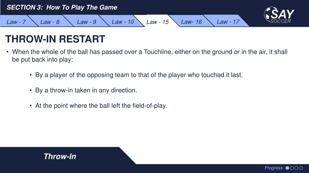 section 3 how to play the game 26