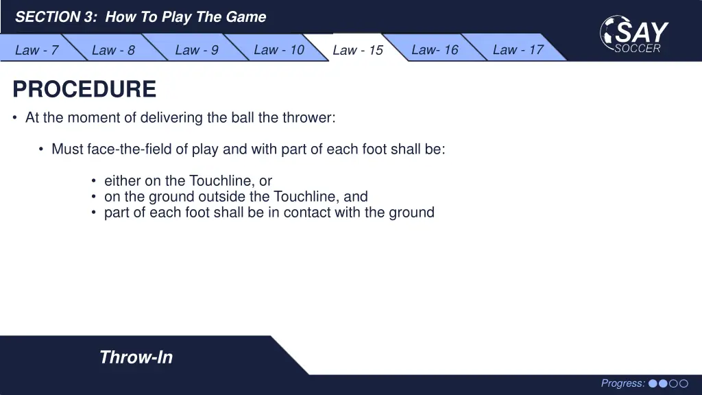 section 3 how to play the game 27