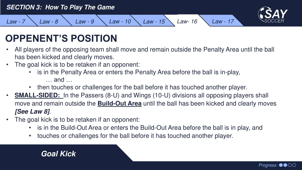 section 3 how to play the game 31