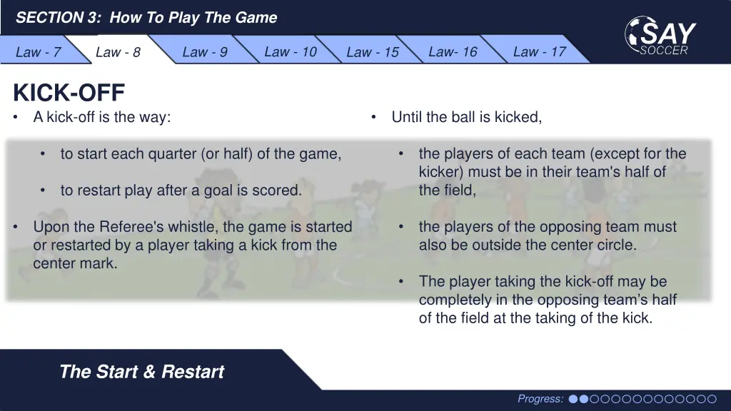 section 3 how to play the game 4